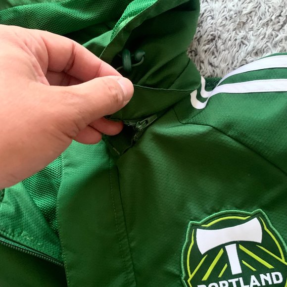 Adidas Portland Timbers Soccer Warm-Up Jacket. Small. Official Adidas. - Picture 14 of 16